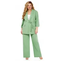 Костюм LaKona 11466 зеленый чай