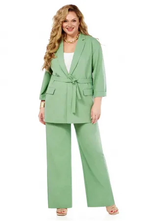 Костюм LaKona 11466 зеленый чай