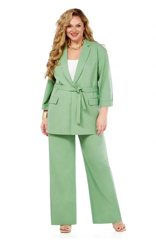 Костюм LaKona 11466 зеленый чай Костюм LaKona 11466 зеленый чай