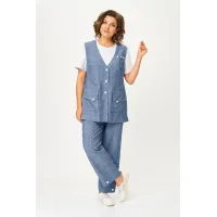 Костюм AMUAR 1049 голубой джинс