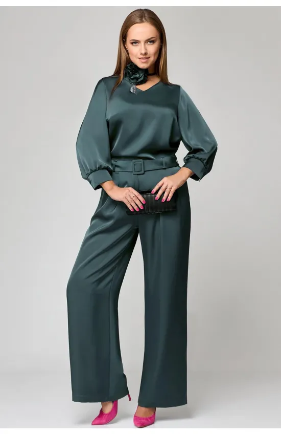 Костюм Мишель стиль 1160-1 изумруд