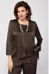 Костюм Мишель стиль 1342-1 горький шоколад Костюм Мишель стиль 1342-1 горький шоколад