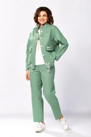 Костюм Милора-стиль 1444 мятный