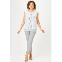 Костюм Svetlana Style 1527 серый