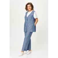 Костюм AMUAR 1049 голубой джинс Костюм AMUAR 1049 голубой джинс