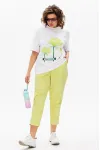 Костюм Michel Chic 1414 белый лимон