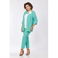 Костюм VI ORO 1135  бирюза Костюм VI ORO 1135  бирюза