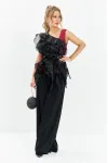 Костюм Euromoda 761 чёрно-красный Костюм Euromoda 761 чёрно-красный