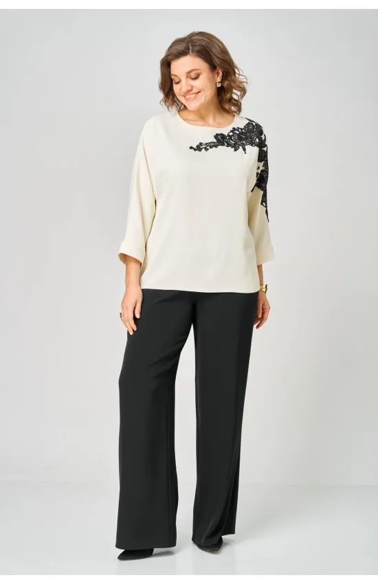 Костюм Rumoda 2278 молочный-черный