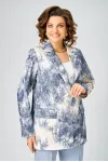 Костюм БелЭльСтиль 762-324/586-287 голубой дизайн Костюм БелЭльСтиль 762-324/586-287 голубой дизайн