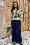 Костюм MisLana 11090 зеленый/синий