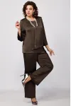 Костюм Мишель стиль 1342-1 горький шоколад Костюм Мишель стиль 1342-1 горький шоколад