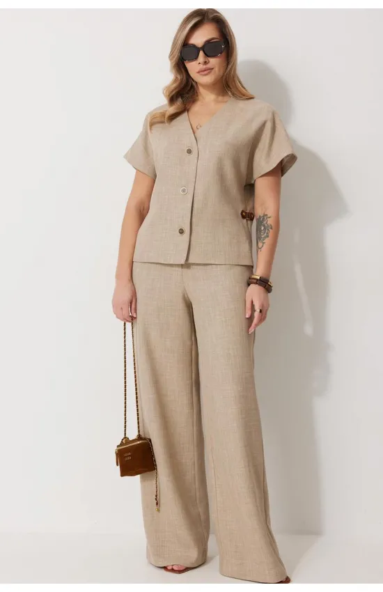 Костюм KALORIS 2291 бежевый