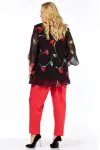 Костюм Элль-стиль 2213.11 черный, красный