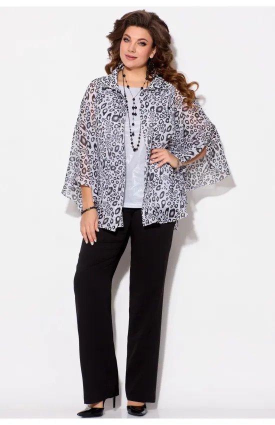 Костюм FITA 1429 черно-белый