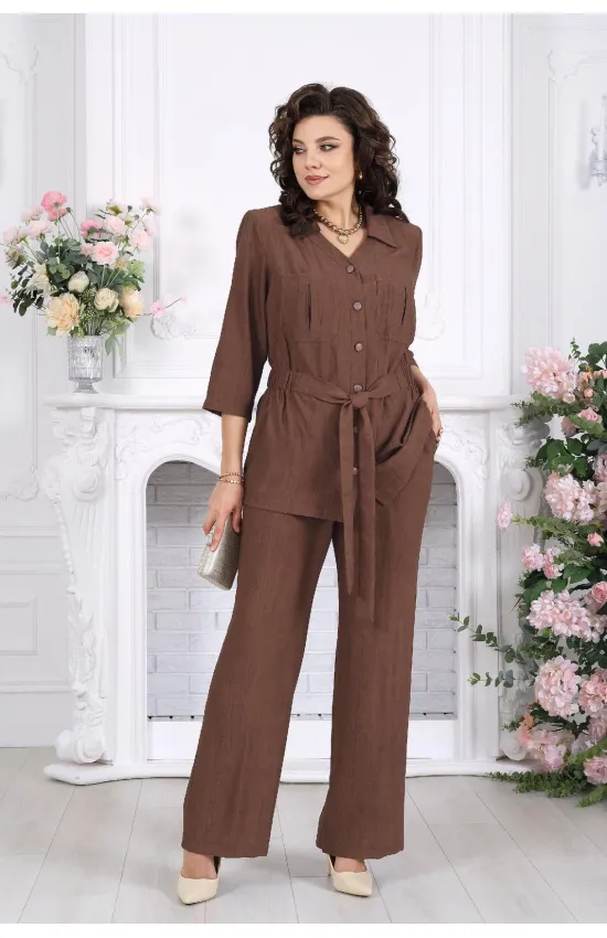 Костюм Ninele 7520 Коричневый