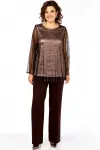 Костюм Милора-стиль 1407 шоколад