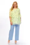 Костюм Элль-стиль 2465/1 лимонный, голубой