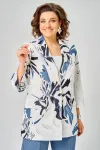 Костюм БелЭльСтиль 412-314/586-287 голубой дизайн Костюм БелЭльСтиль 412-314/586-287 голубой дизайн