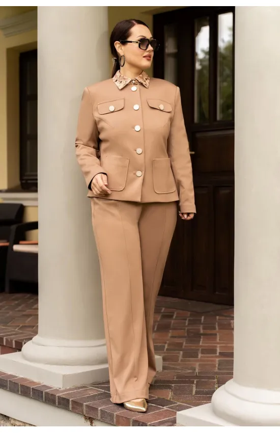 Костюм ADARIN А-35 бежевый