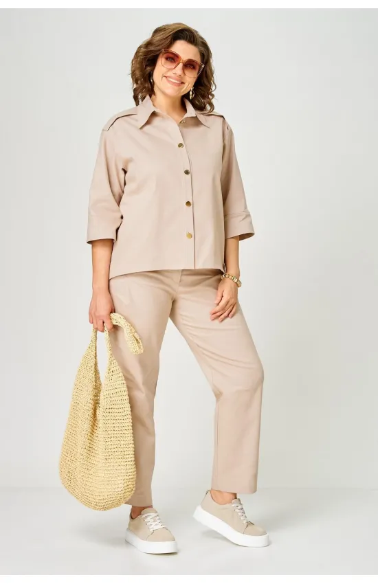 Костюм Vilena fashion 1158 песок