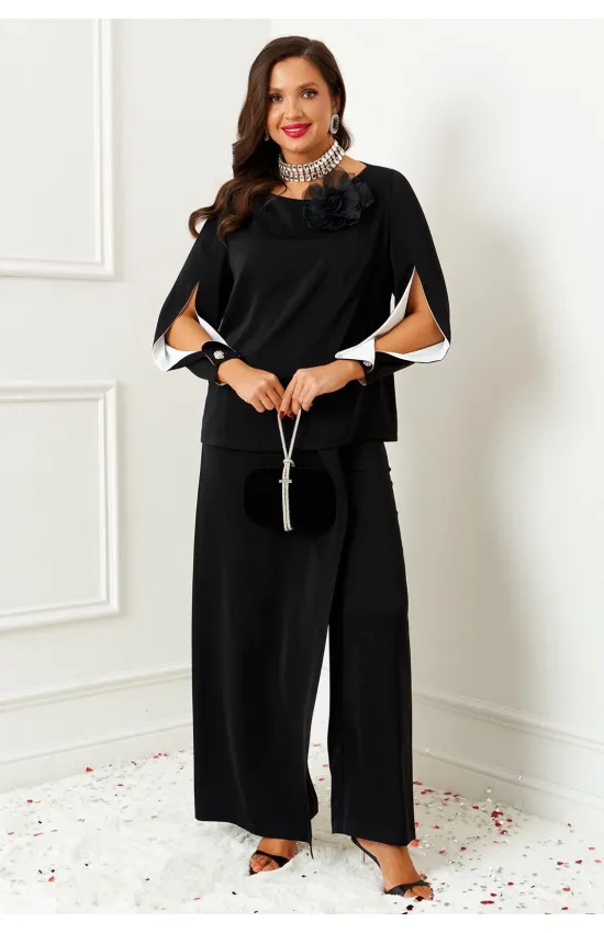 Костюм Beautiful & Free 6386 черный с молоком