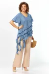 Костюм Mira Fashion 5696-2 синий+бежевый