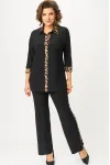 Костюм Svetlana Style 3017 черный+леопард