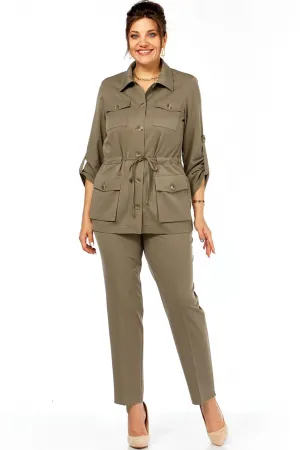 Костюм Lady Style Classic 2151/6 Бежево-коричневый