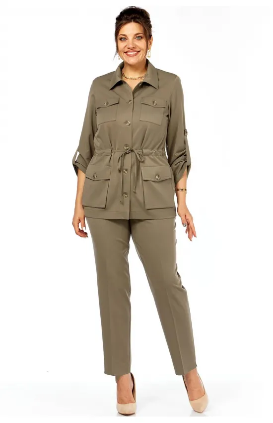 Костюм Lady Style Classic 2151/6 Бежево-коричневый