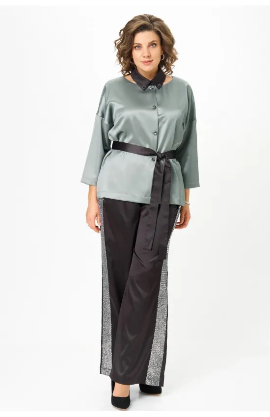 Костюм ANDINA CITY 9092 серый, чёрный