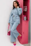 Костюм INVITE 6089 голубой джинс
