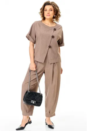 Костюм Michel Chic 1337-1 коричневый new
