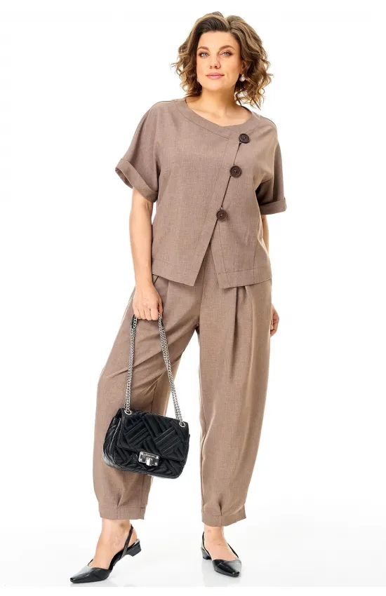 Костюм Michel Chic 1337-1 коричневый new