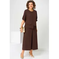 Костюм Асолия 1515 коричневый
