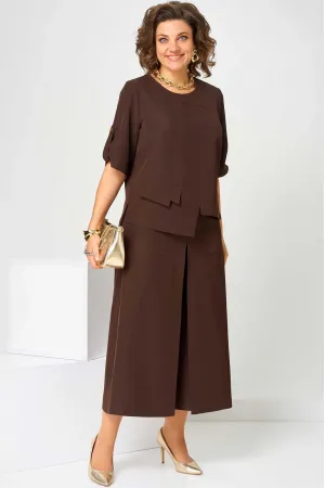 Костюм Асолия 1515 коричневый