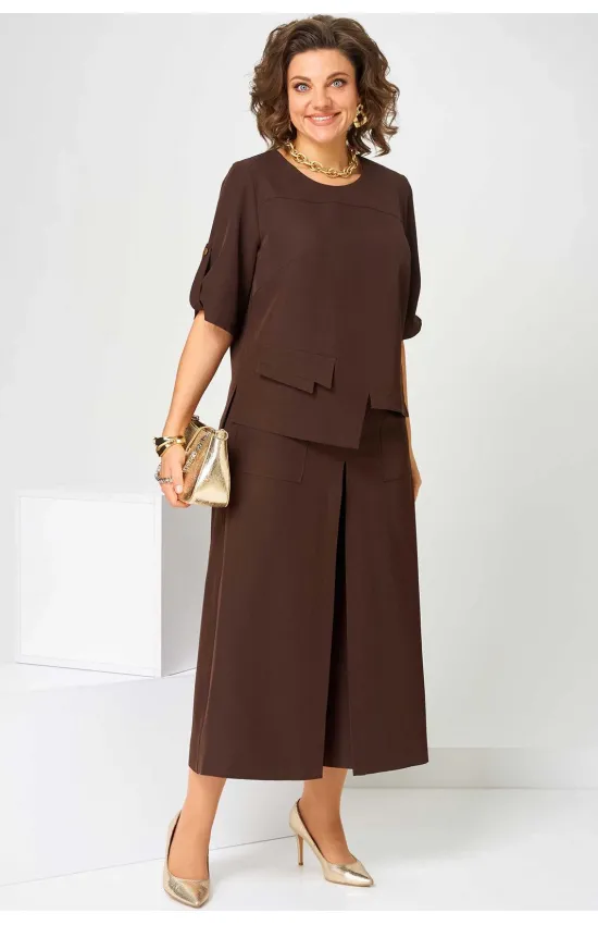 Костюм Асолия 1515 коричневый