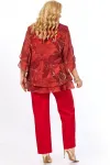 Костюм Элль-стиль 2213.16 красный мрамор