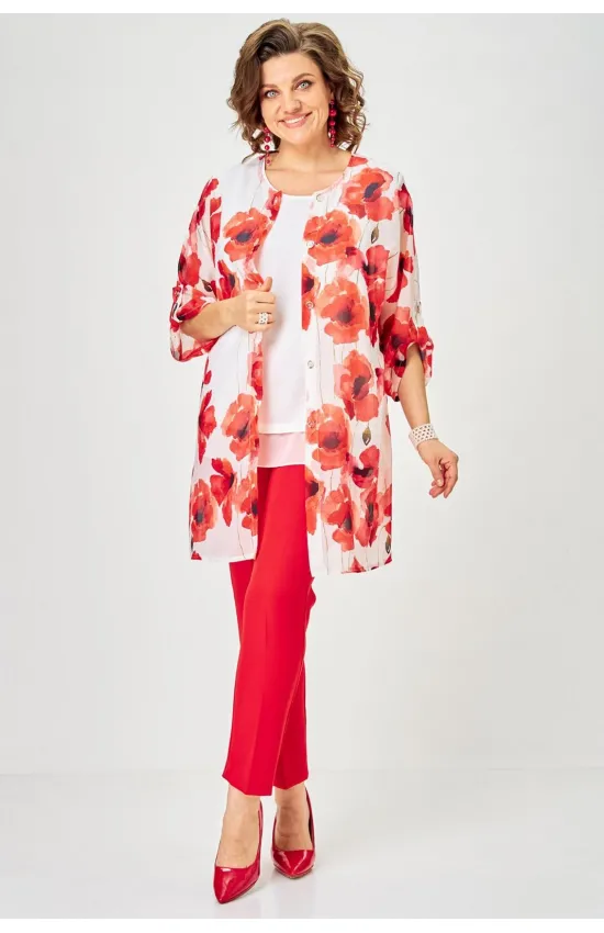 Костюм Svetlana Style 2320 красный