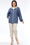 Костюм Lady Style Classic 2968 Голубой с бежевым