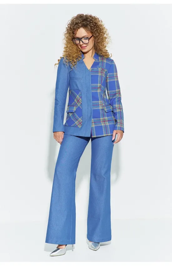 Костюм Euromoda 696 голубой