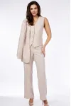 Костюм Vilena fashion 1120 кремовый