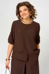 Костюм Асолия 1515 коричневый