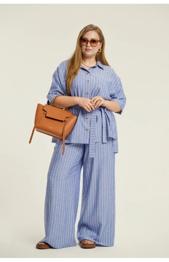 Костюм Deesses 2378 голубой в полоску