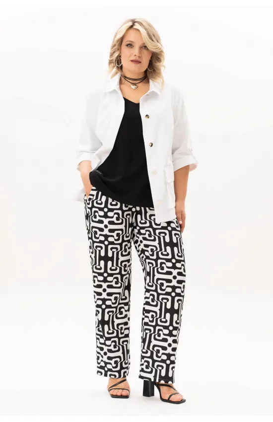 Костюм ALGRANDA 4130 Черный,Молочный