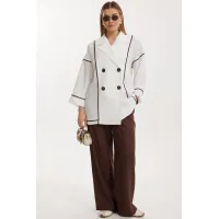 Костюм KALORIS 2307/1 белый+коричневый