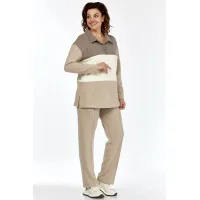 Костюм BAGIRA 1074 Беж+кофейный+молоко