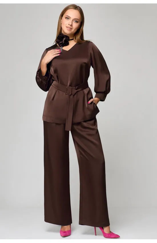 Костюм Мишель стиль 1160-1 горький шоколад