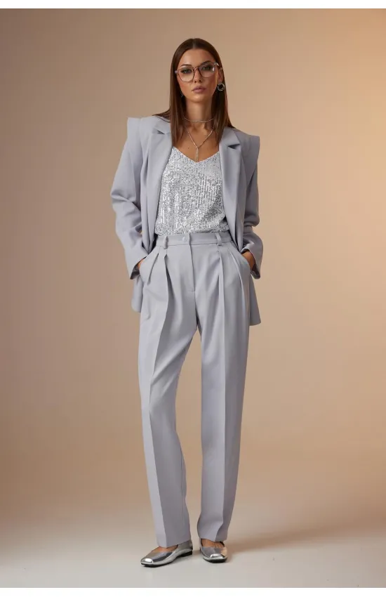Костюм N.O.W 1627 Сизый, серебристый