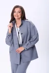 Костюм Vilena fashion 1089 серый